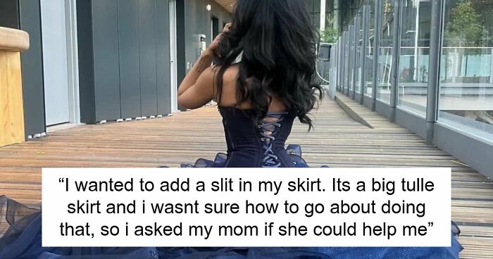 Talented Seamstress Spends 4 Months And $600 On Prom Dress, Insecure Mom Insults How It Looks On Her