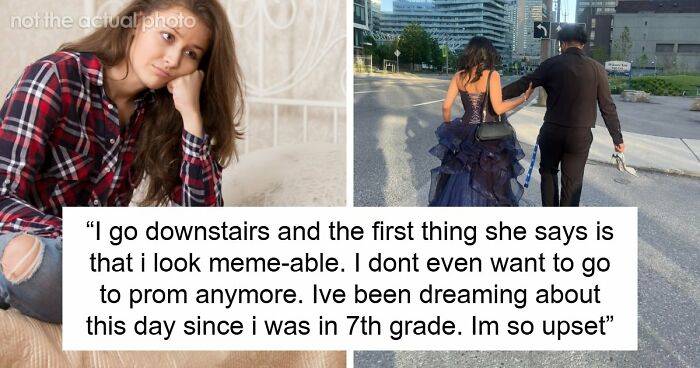 Talented Seamstress Spends 4 Months And $600 On Prom Dress, Insecure Mom Insults How It Looks On Her