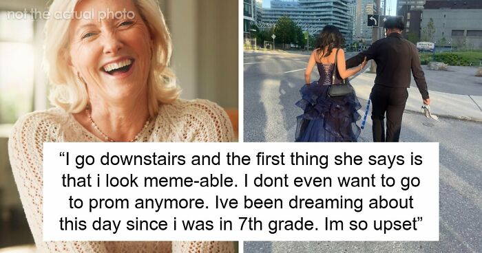 Talented Seamstress Spends 4 Months And $600 On Prom Dress, Insecure Mom Insults How It Looks On Her