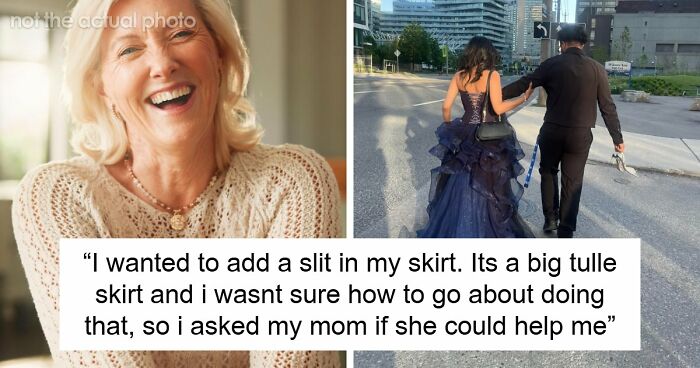 Talented Seamstress Spends 4 Months And $600 On Prom Dress, Insecure Mom Insults How It Looks On Her