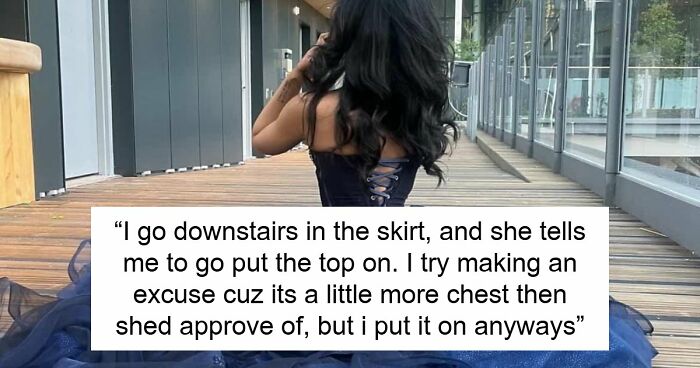Talented Seamstress Spends 4 Months And $600 On Prom Dress, Insecure Mom Insults How It Looks On Her