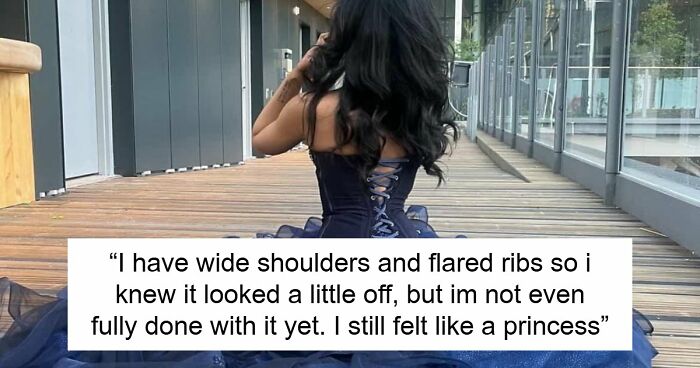 Talented Seamstress Spends 4 Months And $600 On Prom Dress, Insecure Mom Insults How It Looks On Her