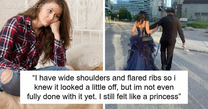 Talented Seamstress Spends 4 Months And $600 On Prom Dress, Insecure Mom Insults How It Looks On Her