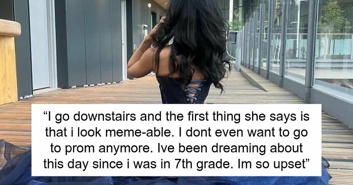 Talented Seamstress Spends 4 Months And $600 On Prom Dress, Insecure Mom Insults How It Looks On Her