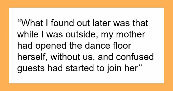 Mom Couldn’t Stand Waiting For The Dance Floor, So She Took Over Her Daughter’s Wedding