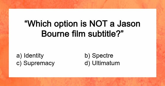 “Can You Find The Odd One Out?”: Guess Which Title Doesn’t Belong In 21 Movie Franchises