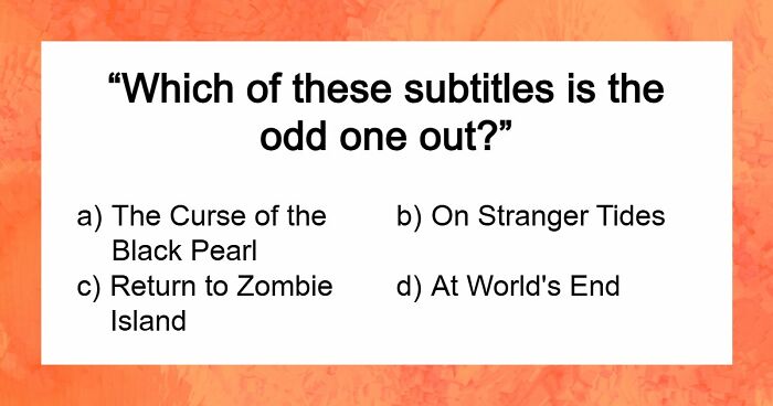 “Can You Find The Odd One Out?”: Guess Which Title Doesn’t Belong In 21 Movie Franchises