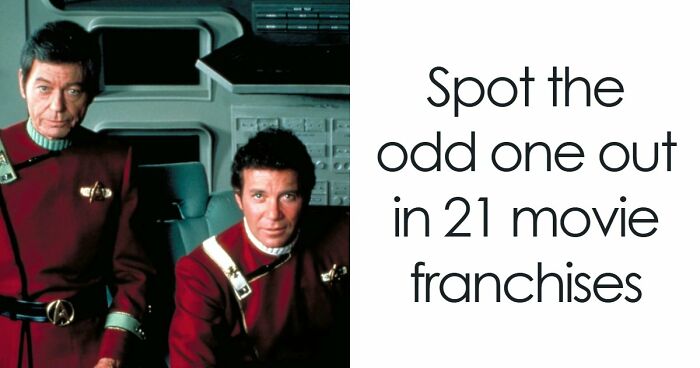 “Can You Find The Odd One Out?”: Guess Which Title Doesn’t Belong In 21 Movie Franchises