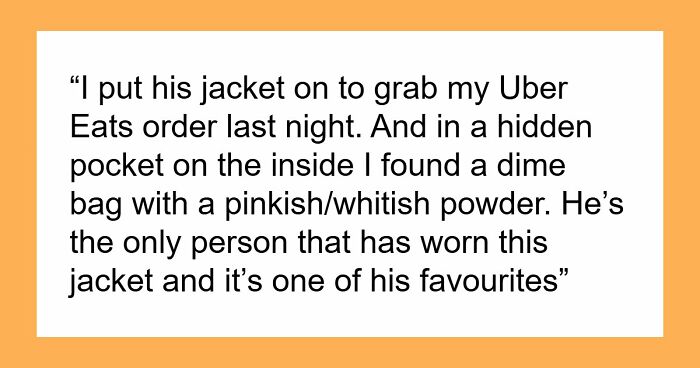 Bride-To-Be Finds A Bag Of Mystery Powder In Her Fiancé’s Pocket, Starts Connecting Painful Dots