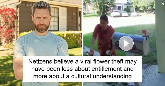 Entitled Neighbor Treats Man’s Garden Like A Free Florist, Gets Caught Redhanded On Camera