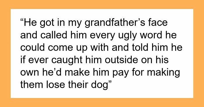 Elderly Guy Calls Animal Control To Save Neighbor’s Neglected Dog, Takes Heat From The Livid Owner