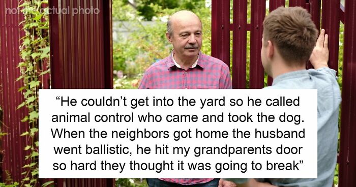 Elderly Guy Calls Animal Control To Save Neighbor’s Neglected Dog, Takes Heat From The Livid Owner