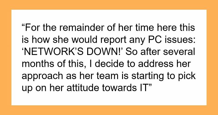 IT Worker Takes Down Buffoon Accountant With Clever Plan, Says “Network’s Down” Right Back At Her