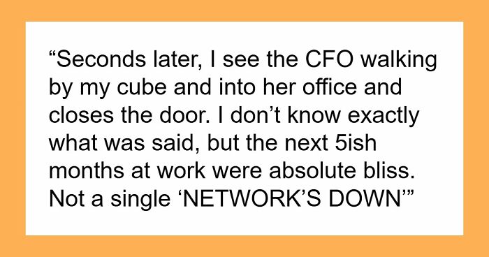 IT Worker Takes Down Buffoon Accountant With Clever Plan, Says “Network’s Down” Right Back At Her