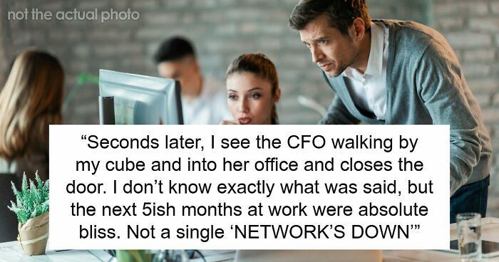 IT Worker Takes Down Buffoon Accountant With Clever Plan, Says “Network’s Down” Right Back At Her