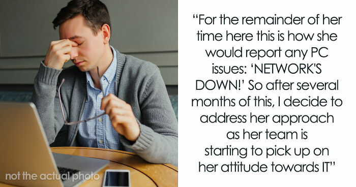 IT Worker Takes Down Buffoon Accountant With Clever Plan, Says “Network’s Down” Right Back At Her