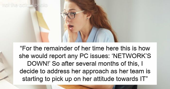 IT Worker Takes Down Buffoon Accountant With Clever Plan, Says “Network’s Down” Right Back At Her