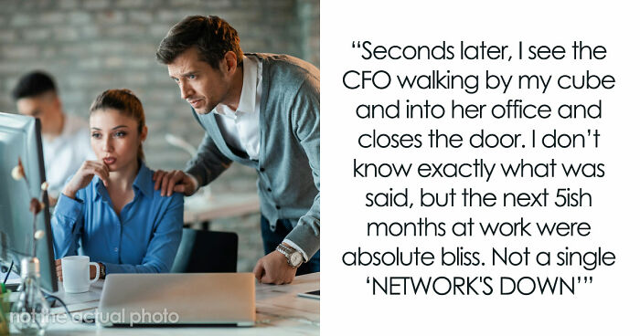 IT Worker Takes Down Buffoon Accountant With Clever Plan, Says “Network’s Down” Right Back At Her