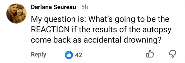 A comment on the Nolan Wells scandalous case: What's the reaction if autopsy results are accidental drowning? A comment on the Nolan Wells scandalous case: What's the reaction if autopsy results are accidental drowning?