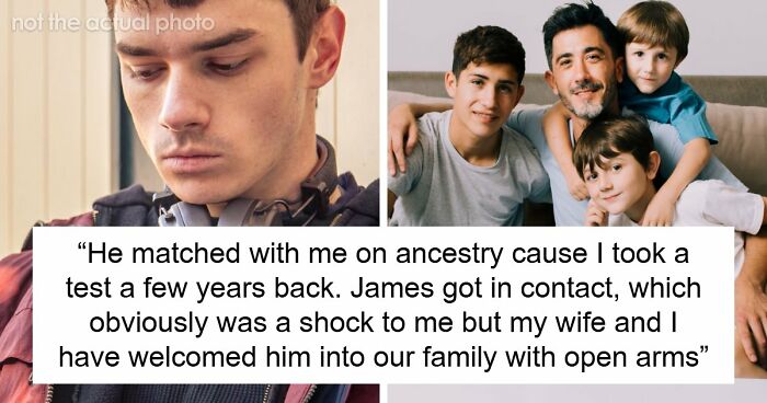 Dad Refuses To Separate His Sons By Blood Or Adoption, Newly Found Bio Son Takes It Personally