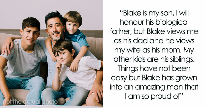 Dad Refuses To Separate His Sons By Blood Or Adoption, Newly Found Bio Son Takes It Personally
