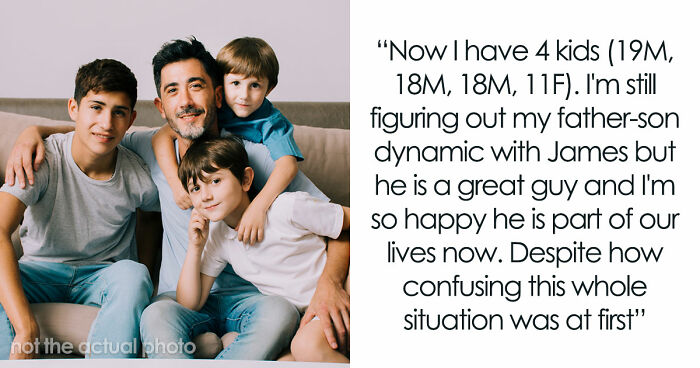 Dad Refuses To Separate His Sons By Blood Or Adoption, Newly Found Bio Son Takes It Personally