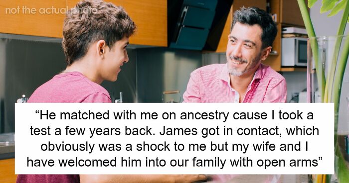 Dad Refuses To Separate His Sons By Blood Or Adoption, Newly Found Bio Son Takes It Personally