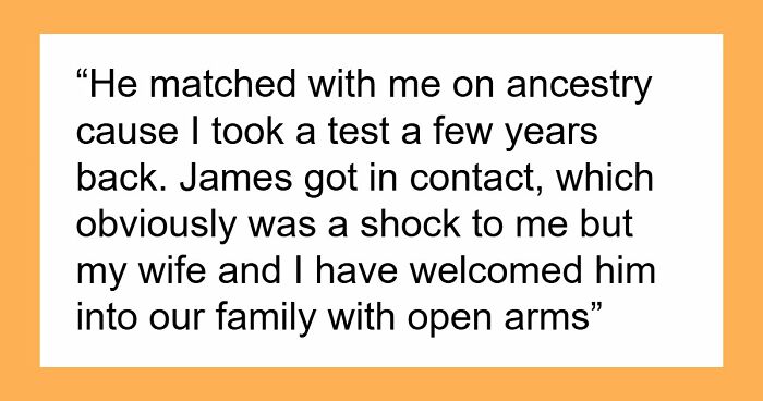 Dad Refuses To Separate His Sons By Blood Or Adoption, Newly Found Bio Son Takes It Personally
