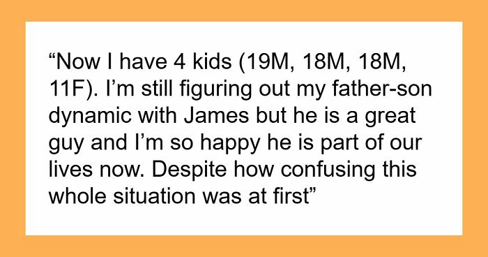 Dad Refuses To Separate His Sons By Blood Or Adoption, Newly Found Bio Son Takes It Personally