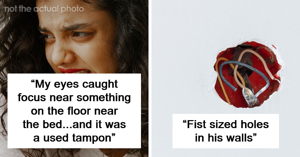 “It Was A Used Tampon”: 73 Women Reveal The Things They Saw At A Guy’s Place That Made Them Never Come Back | Bored Panda