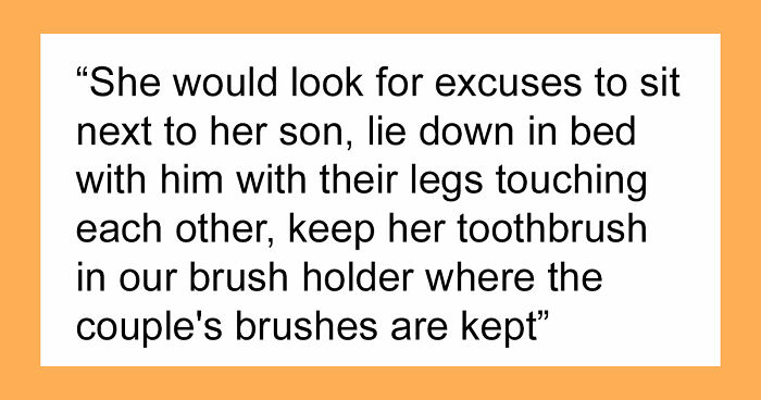 Woman Is Horrified by MIL Trying To Take Her Place As A Wife And Mom: “Gives Me The Creeps”