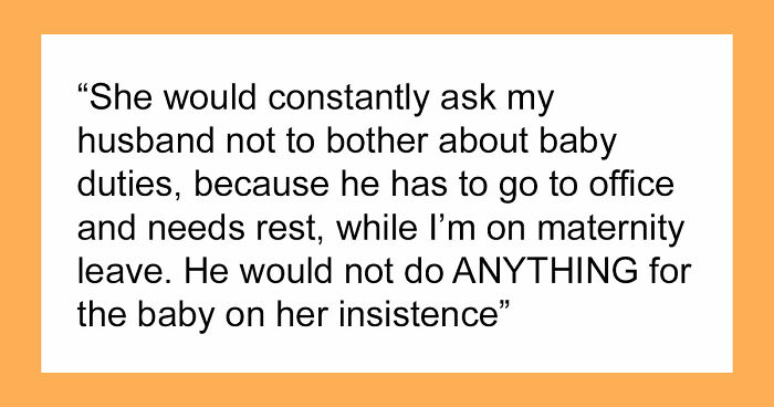 Woman Is Horrified by MIL Trying To Take Her Place As A Wife And Mom: “Gives Me The Creeps”