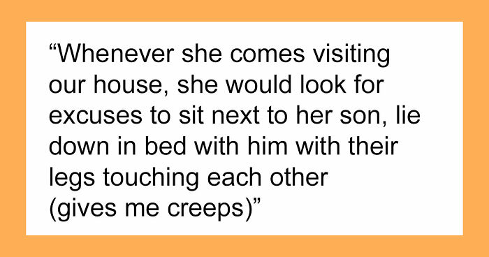 Woman Is Horrified by MIL Trying To Take Her Place As A Wife And Mom: “Gives Me The Creeps”