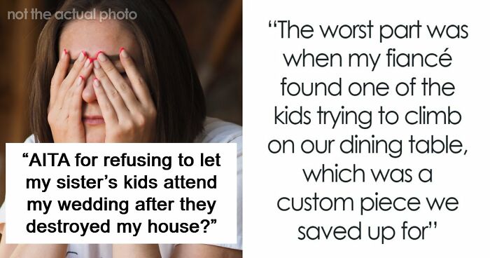 Bride Refuses To Gamble With Her Wedding After Sister Fails To Parent Her Wild Children: “Kids Will Be Kids”