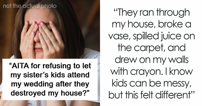 Bride Refuses To Gamble With Her Wedding After Sister Fails To Parent Her Wild Children: “Kids Will Be Kids”
