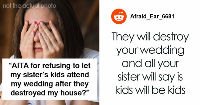 Bride Refuses To Gamble With Her Wedding After Sister Fails To Parent Her Wild Children: “Kids Will Be Kids”