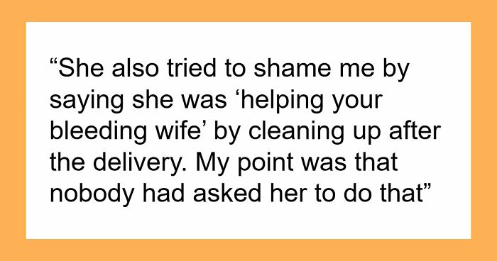 Mom Turns On Her Nurse Mode During DIL’s Delivery, Throws A Hissy Fit As Angry Son Tells Her To Stop
