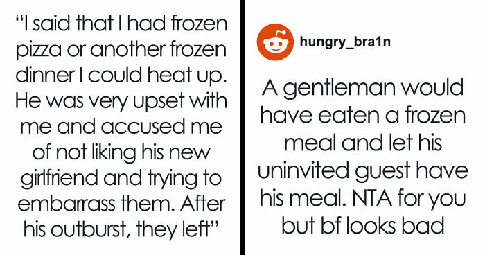 Man Expects A Free Steak And Lobster Dinner For GF, Explodes When Offered Frozen Meal Instead