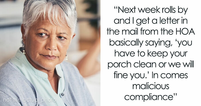 Neighbors Choose War Over Woman’s Upcoming Porch Cleaning, Her Petty Revenge Makes Them Regret It