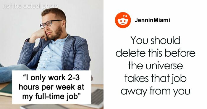 Woman Gets Lucky With An Extremely Easy Job For A Medium Salary, Confesses How She Feels About It