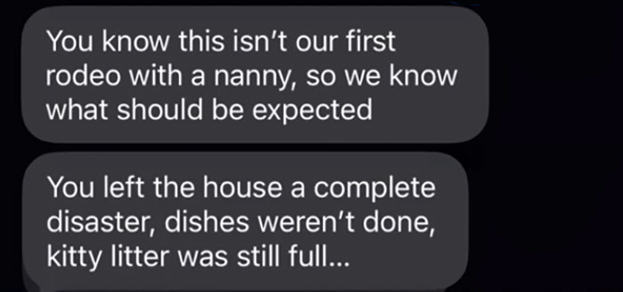 People Are Outraged By These Parents Who Expected Nanny To &ldquo;Go Above And Beyond&rdquo;