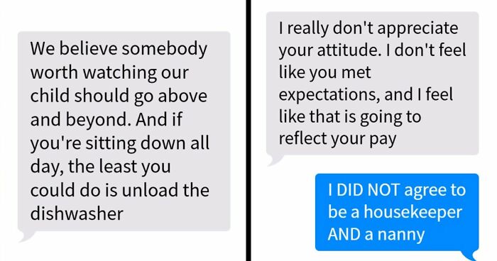 People Are Outraged By These Parents Who Expected Nanny To “Go Above And Beyond”