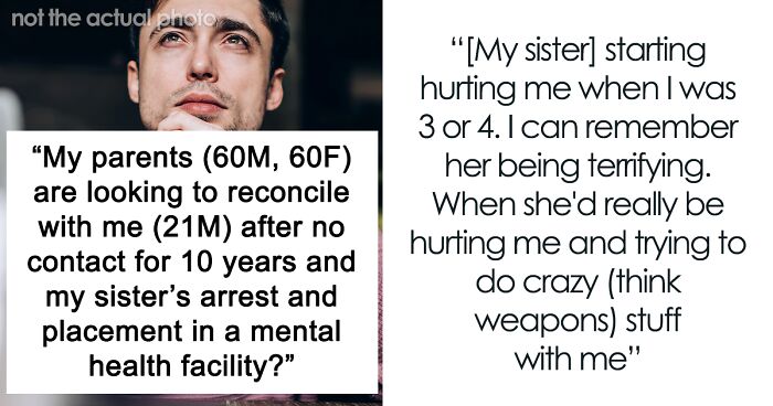 Guy Can’t Believe Parents Want To Reconcile After They Ignored His Sister’s Mental Health To Dangerous Levels