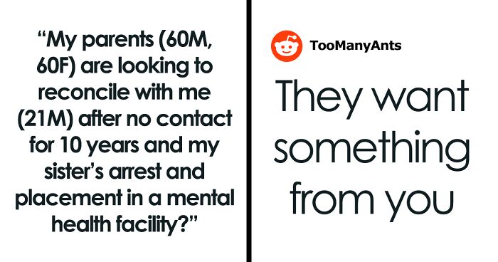 Guy Can’t Believe Parents Want To Reconcile After They Ignored His Sister’s Mental Health To Dangerous Levels
