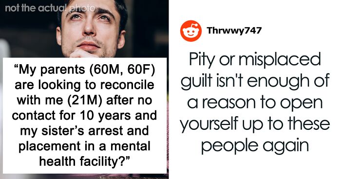 Guy Can’t Believe Parents Want To Reconcile After They Ignored His Sister’s Mental Health To Dangerous Levels