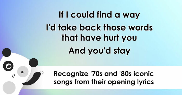 If You Recognize These ’70s & ’80s Opening Lyrics, Your Brain Deserves A Gold Record