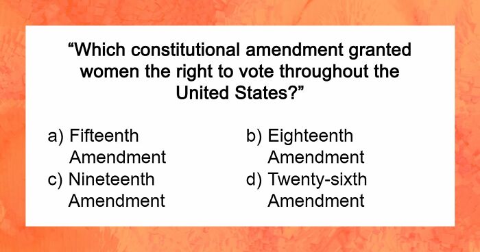 “Are You Smarter Than The Average U.S. Student?”: These 21 Questions Will Show