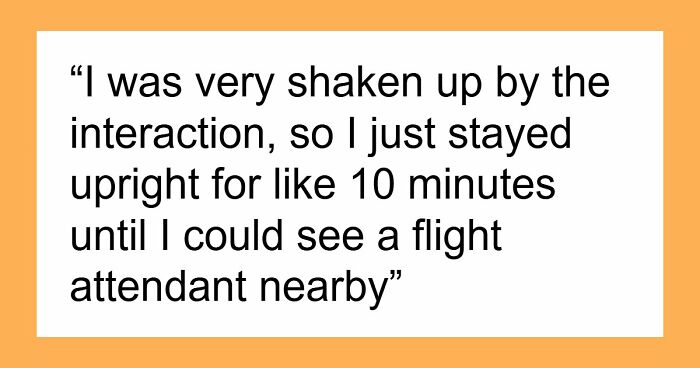Woman Physically Stops Stranger From Reclining On An Overnight Flight, Throws A Tantrum