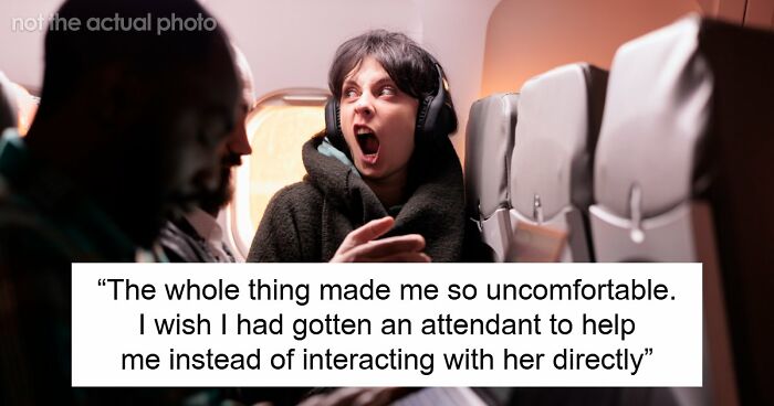 Woman Physically Stops Stranger From Reclining On An Overnight Flight, Throws A Tantrum