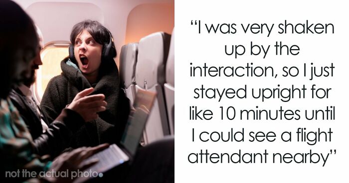 Woman Physically Stops Stranger From Reclining On An Overnight Flight, Throws A Tantrum